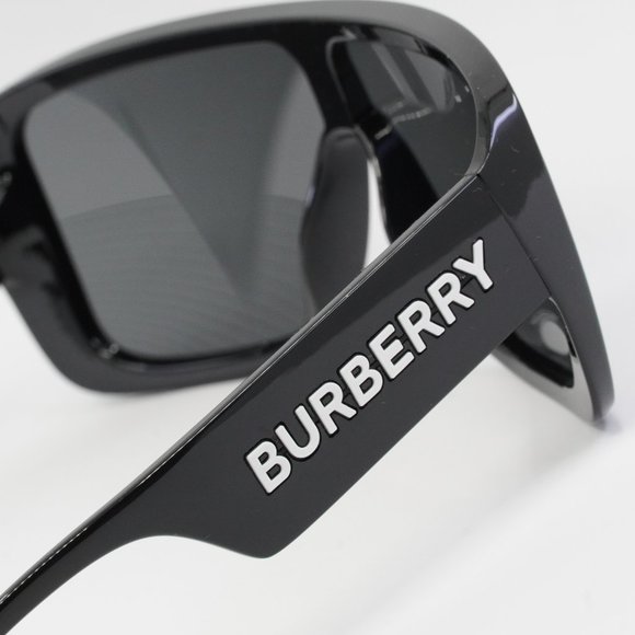 FINAL PRICE NEW BURBERRY BE4401U 300187 BLACK GREY SUNGLASSES - Picture 4 of 10